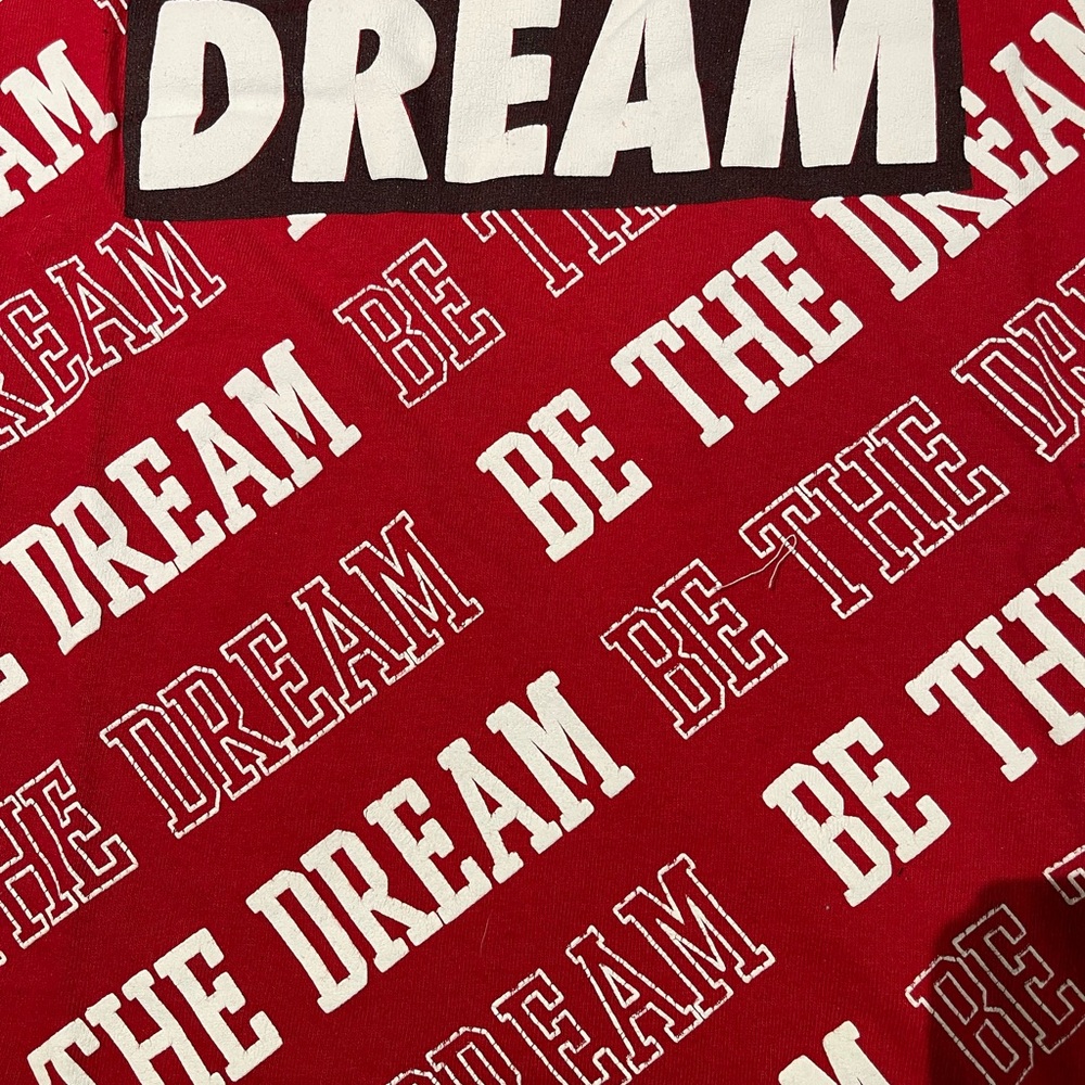 Vibe Red 'Be the Dream' Kids Pajama Top